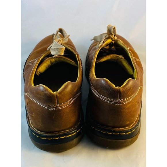 Doc Martens Mens 11 Brown Leather Tie Oxfords #112 main image 5